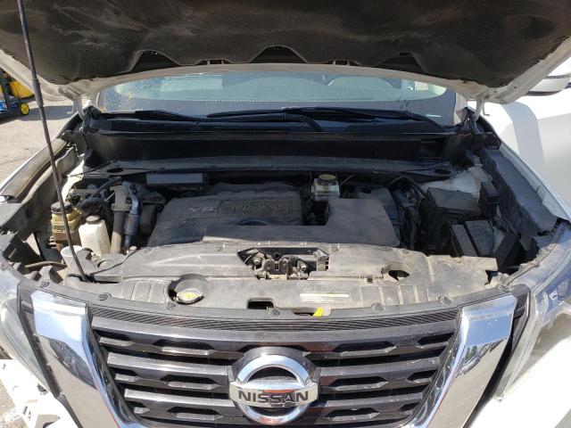 5N1DR2MM9KC577221 - 2019 NISSAN PATHFINDER S WHITE photo 12