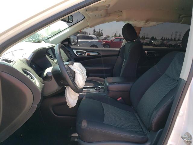 5N1DR2MM9KC577221 - 2019 NISSAN PATHFINDER S WHITE photo 7