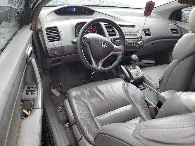 2HGFG12918H542711 - 2008 HONDA CIVIC EXL შავი ფოტო 8