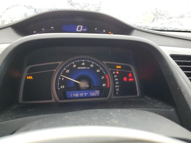 2HGFG12918H542711 - 2008 HONDA CIVIC EXL შავი ფოტო 9