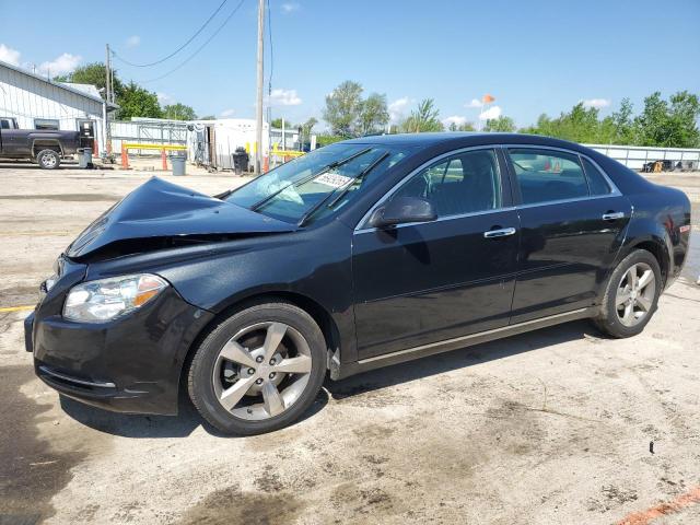 1G1ZC5E05CF204193 - 2012 CHEVROLET MALIBU 1LT BLACK photo 1