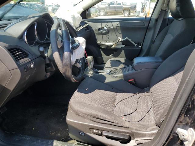 1G1ZC5E05CF204193 - 2012 CHEVROLET MALIBU 1LT BLACK photo 7