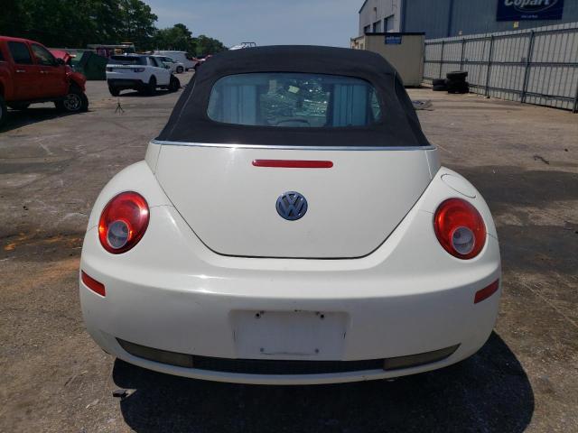 3VWFG31Y27M416860 - 2007 VOLKSWAGEN NEW BEETLE TRIPLE WHITE WHITE photo 6