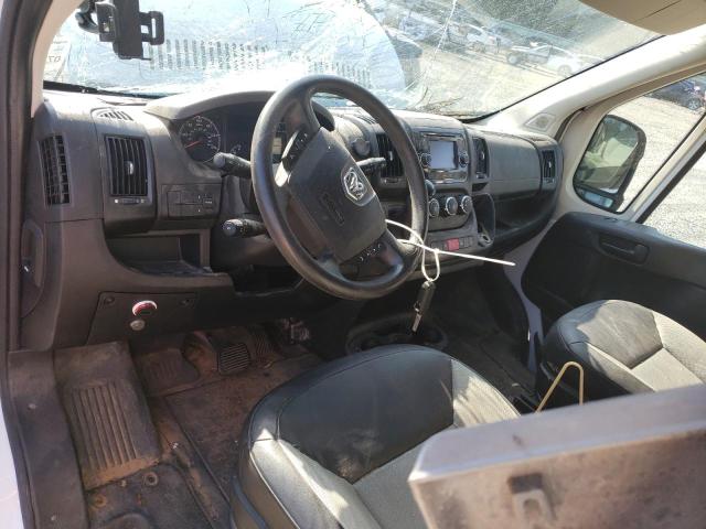 3C6TRVDG3GE132038 - 2016 RAM PROMASTER 2500 HIGH WHITE photo 8