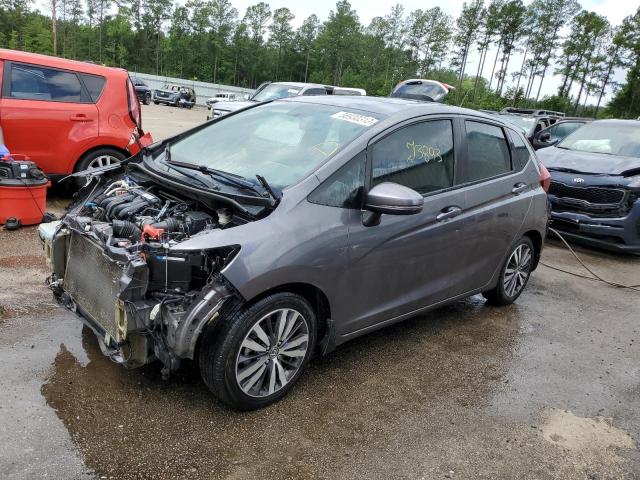 3HGGK5H74HM708477 - 2017 HONDA FIT EX GRAY photo 1