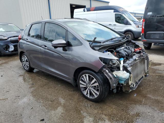 3HGGK5H74HM708477 - 2017 HONDA FIT EX GRAY photo 4