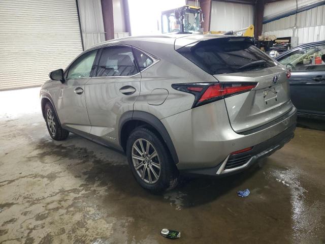 JTJBJRBZ9K2121023 - 2019 LEXUS NX 300H SILVER photo 2