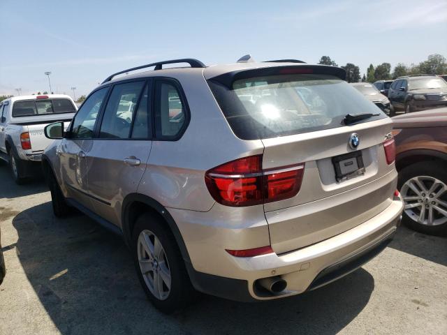 5UXZV4C5XD0G51036 - 2013 BMW X5 XDRIVE35I BEIGE photo 2