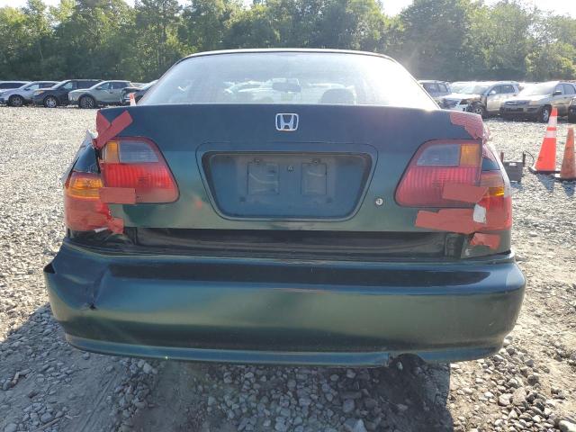 2HGEJ6611YH557613 - 2000 HONDA CIVIC BASE GREEN photo 6
