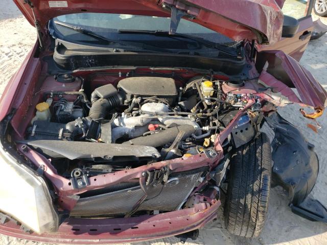 JF2SH6BC4AH793089 - 2010 SUBARU FORESTER XS Tünd qırmızı foto 11