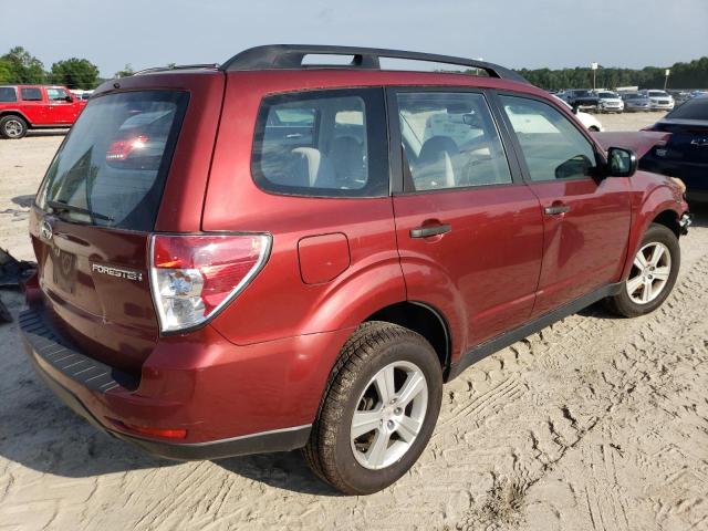 JF2SH6BC4AH793089 - 2010 SUBARU FORESTER XS Tünd qırmızı foto 3