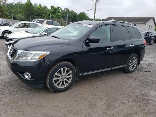 5N1AR2MM4FC708502 - 2015 NISSAN PATHFINDER S BLACK photo 1