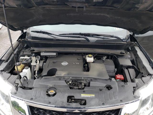 5N1AR2MM4FC708502 - 2015 NISSAN PATHFINDER S BLACK photo 12