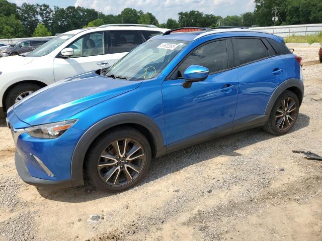 JM1DKDC74H0143752 - 2017 MAZDA CX-3 TOURING BLUE photo 1