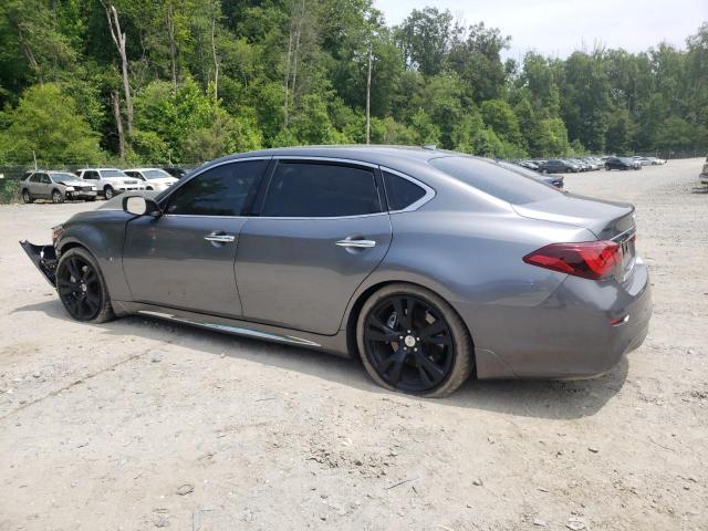 JN1BY1PP7HM170146 - 2017 INFINITI Q70L 3.7 GRAY photo 2