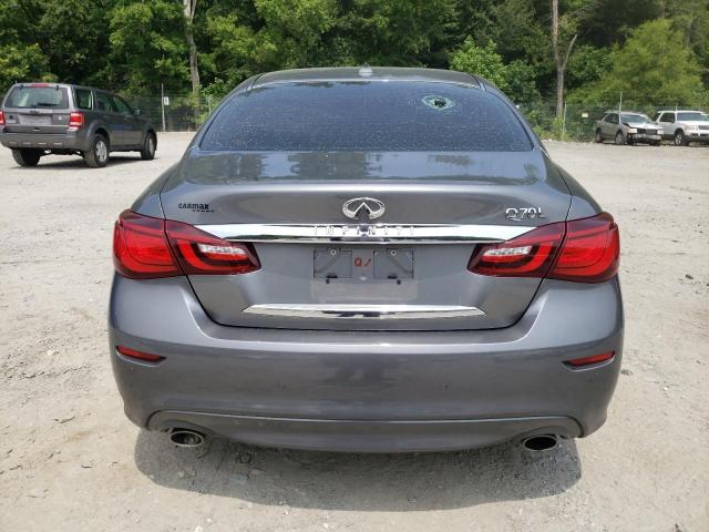 JN1BY1PP7HM170146 - 2017 INFINITI Q70L 3.7 GRAY photo 6