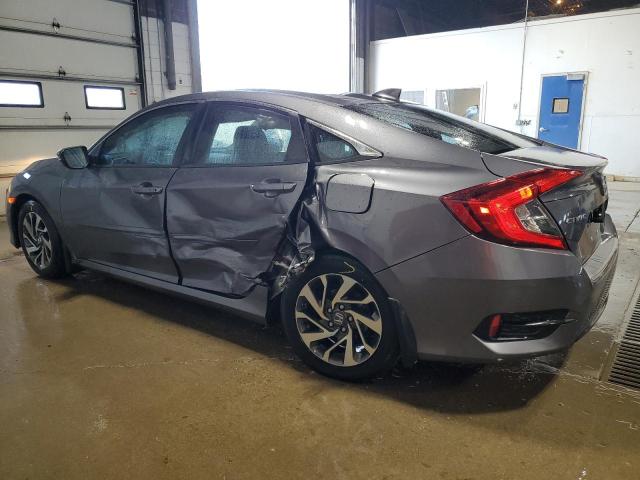 19XFC2F71HE059255 - 2017 HONDA CIVIC EX GRAY photo 2