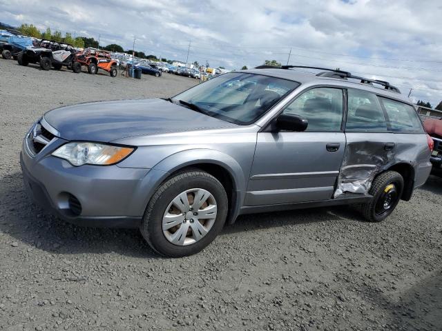 4S4BP60C587337781 - 2008 SUBARU OUTBACK SILVER photo 1