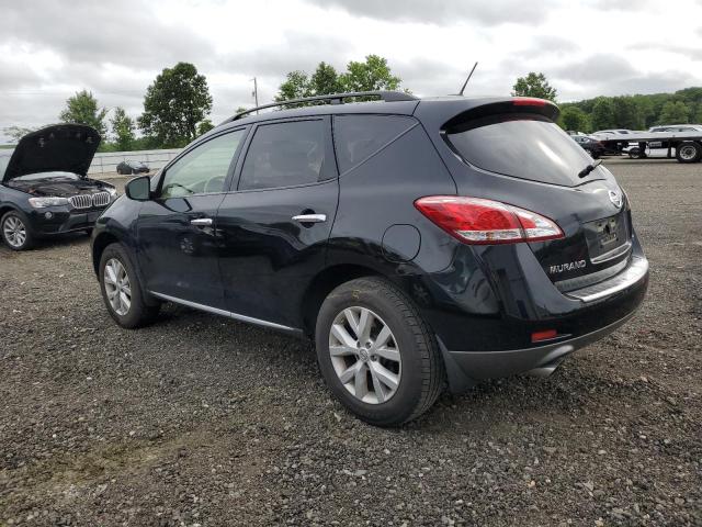 JN8AZ1MW0EW506371 - 2014 NISSAN MURANO S BLACK photo 2