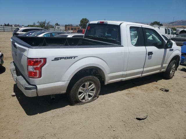 1FTEX1CBXKKD57472 - 2019 FORD F150 SUPER CAB WHITE photo 3