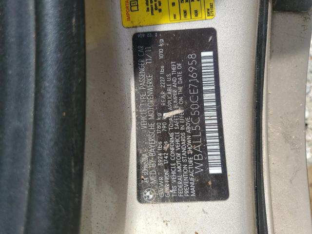 WBALL5C50CE716958 - 2012 BMW Z4 SDRIVE28I GOLD photo 12