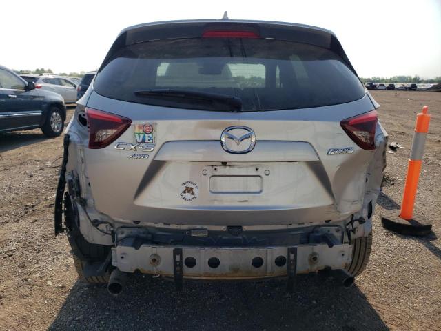 JM3KE4DY9G0706368 - 2016 MAZDA CX-5 GT SILVER photo 6