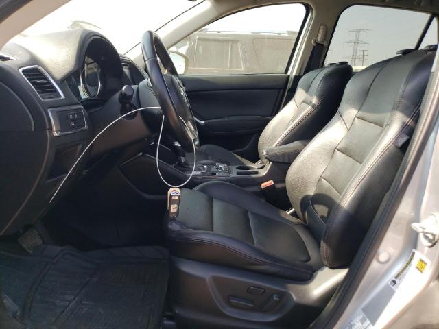JM3KE4DY9G0706368 - 2016 MAZDA CX-5 GT SILVER photo 7