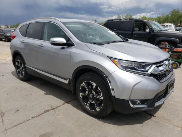 5J6RW2H98KL006578 - 2019 HONDA CR-V TOURING SILVER photo 4