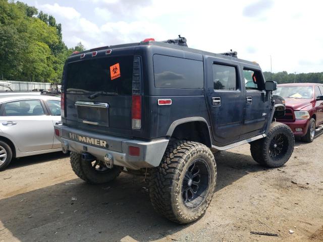 5GRGN23858H100734 - 2008 HUMMER H2 BLACK photo 3