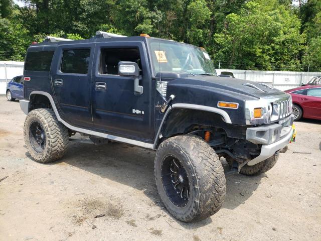 5GRGN23858H100734 - 2008 HUMMER H2 BLACK photo 4