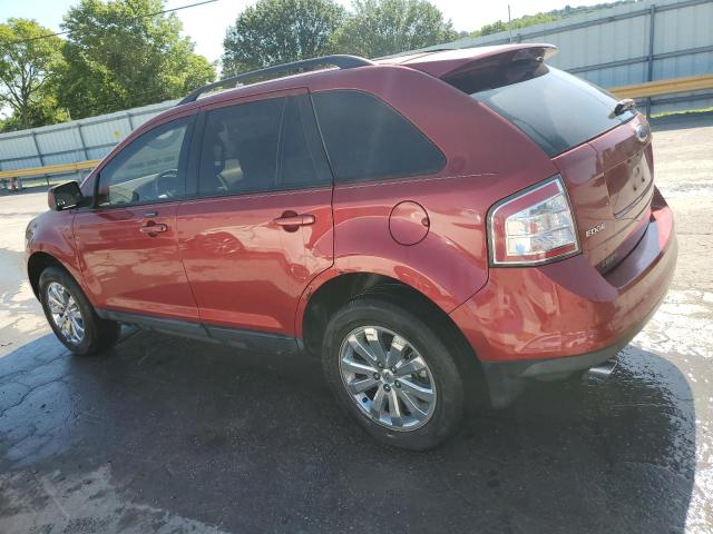 2FMDK38C47BA27444 - 2007 FORD EDGE SEL RED photo 2