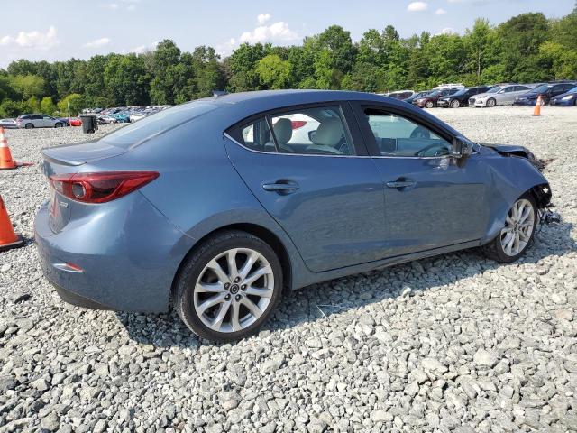 JM1BM1X39G1300210 - 2016 MAZDA 3 GRAND TOURING BLUE photo 3