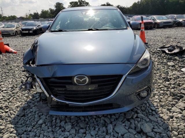 JM1BM1X39G1300210 - 2016 MAZDA 3 GRAND TOURING BLUE photo 5