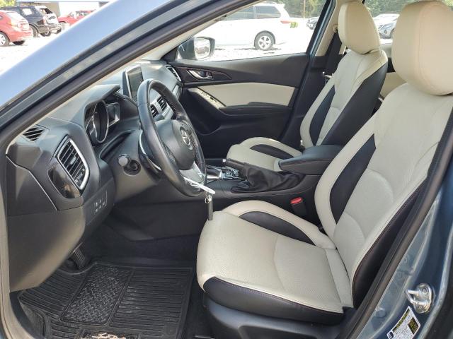 JM1BM1X39G1300210 - 2016 MAZDA 3 GRAND TOURING BLUE photo 7