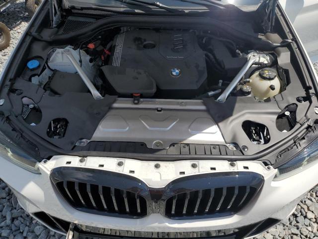 5UX43DP0XR9V27279 - 2024 BMW X3 SDRIVE30I WHITE photo 12