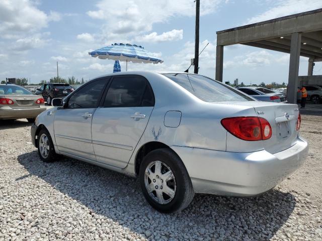 1NXBR30E15Z520747 - 2005 TOYOTA COROLLA CE SILVER photo 2