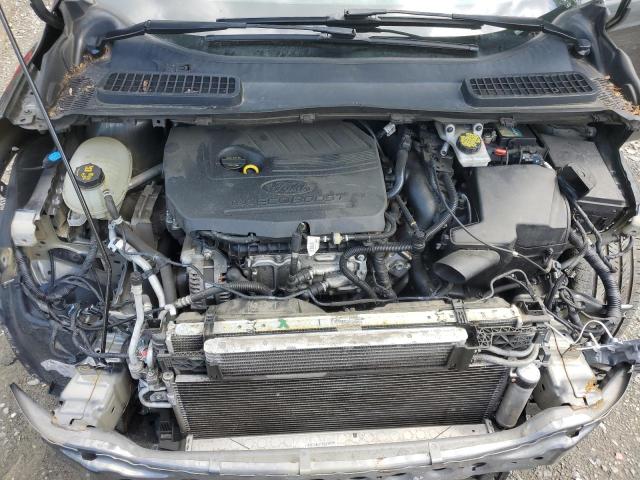 1FMCU9HD1JUA09115 - 2018 FORD ESCAPE SEL GRAY photo 12