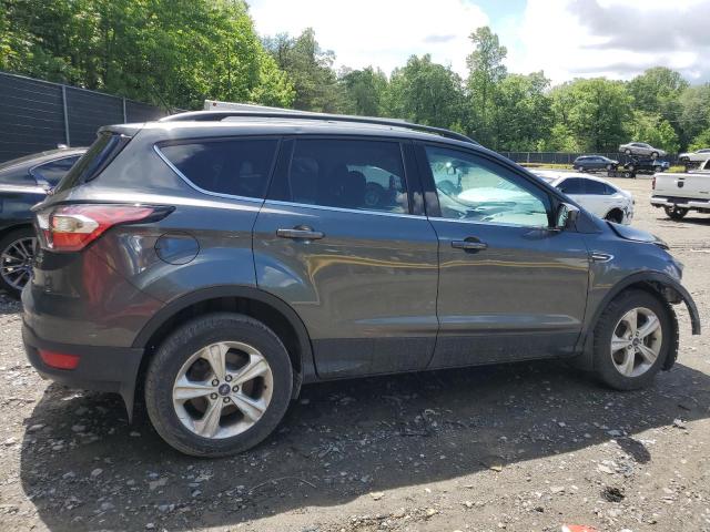 1FMCU9HD1JUA09115 - 2018 FORD ESCAPE SEL GRAY photo 3