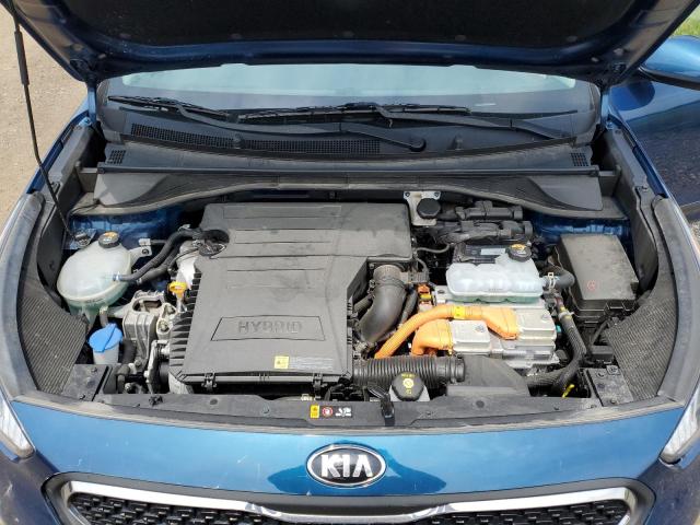 KNDCB3LC0K5317006 - 2019 KIA NIRO FE BLUE photo 12