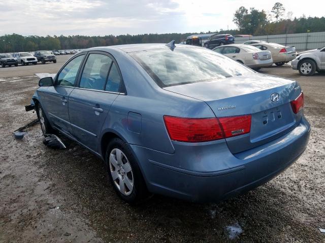 5NPET46C49H492473 - 2009 HYUNDAI SONATA GLS  photo 3