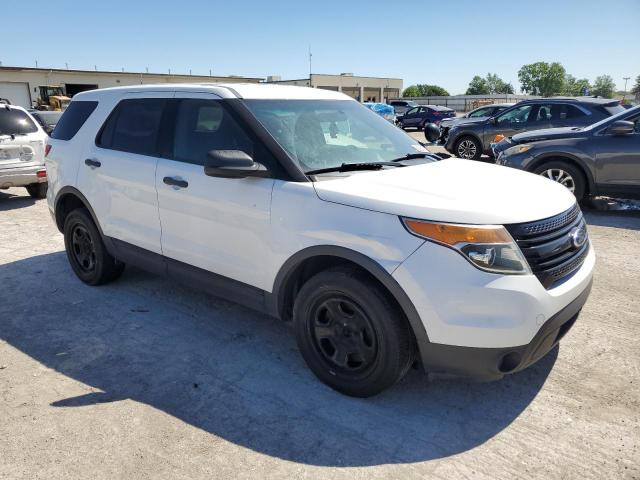 1FM5K8AR0DGA72272 - 2013 FORD EXPLORER POLICE INTERCEPTOR 白色 照片 4
