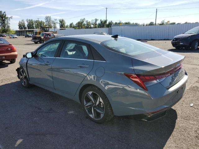 KMHLN4AJ0PU033334 - 2023 HYUNDAI ELANTRA LIMITED GRAY photo 2