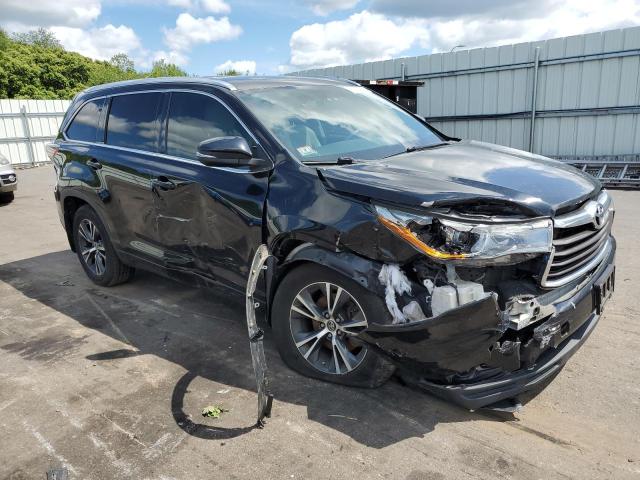 5TDJKRFH1GS333170 - 2016 TOYOTA HIGHLANDER XLE Սև լուսանկար 4