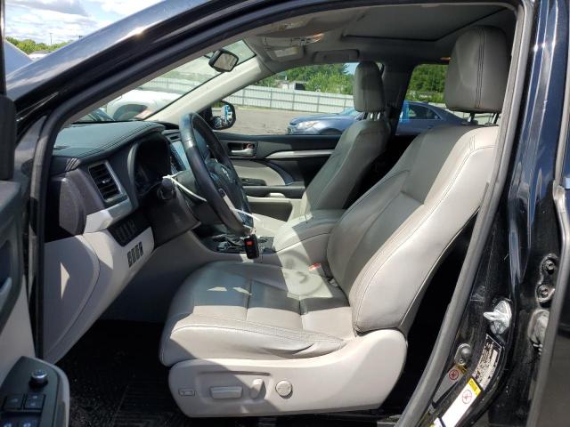 5TDJKRFH1GS333170 - 2016 TOYOTA HIGHLANDER XLE Սև լուսանկար 7