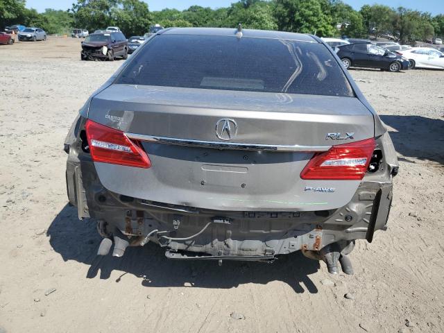 JH4KC1F92FC001300 - 2015 ACURA RLX ADVANCE ნაცრისფერი ფოტო 6