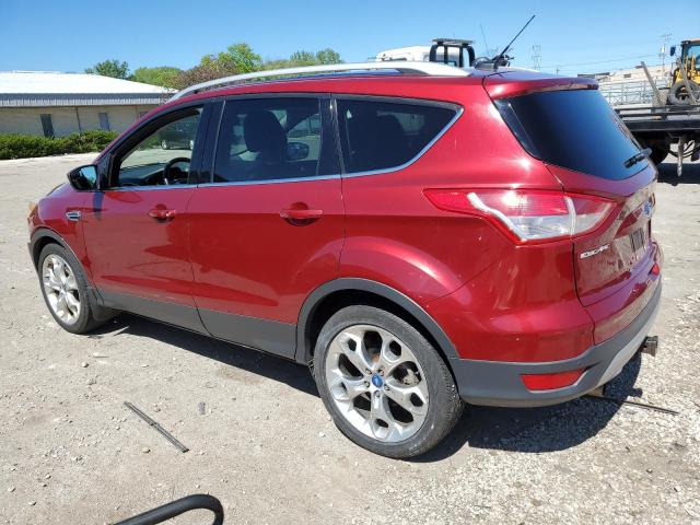 1FMCU9J91DUB22024 - 2013 FORD ESCAPE TITANIUM RED photo 2