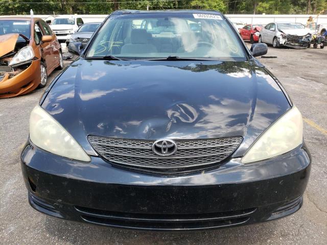 4T1BE32KX4U381232 - 2004 TOYOTA CAMRY LE BLACK photo 5