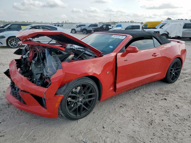 1G1FF3D75H0134492 - 2017 CHEVROLET CAMARO SS RED photo 1
