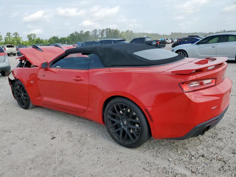 1G1FF3D75H0134492 - 2017 CHEVROLET CAMARO SS RED photo 2