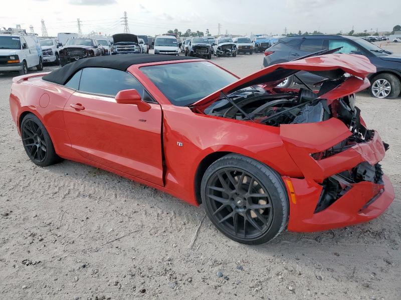 1G1FF3D75H0134492 - 2017 CHEVROLET CAMARO SS RED photo 4